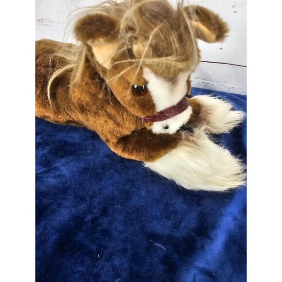 Budweiser Plush‎ CLYDESDALE Horse With Bridle 12" Vintage - Picture 7 of 10
